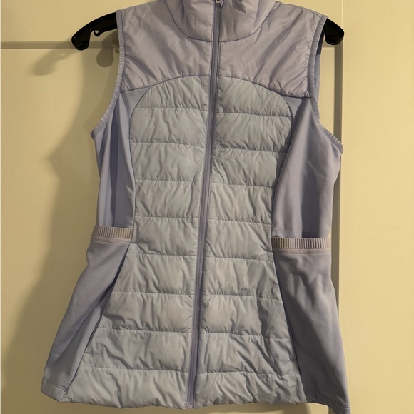 Lululemon Women's Light Blue Puffer Vest - Picture 2 of 3